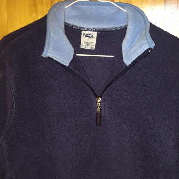 Navy blue quarter zip - Picture 1 of 3